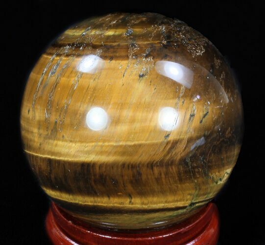 Top Quality Polished Tiger's Eye Sphere #33632